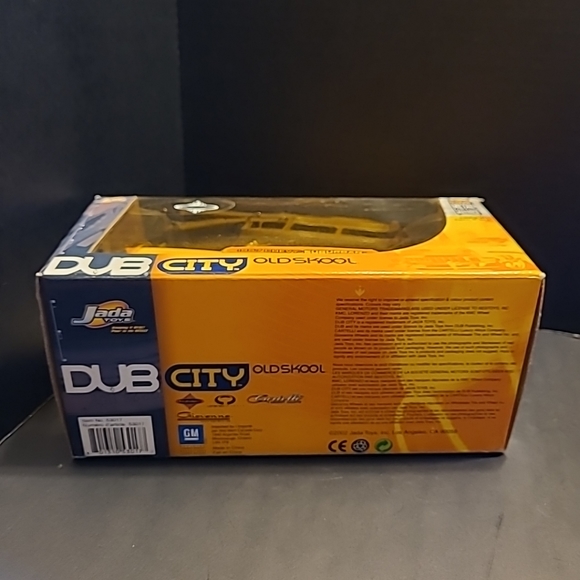🛻1957 Chevy Suburban Jada Dub City Oldskool 1/24 20 Inch SS Yellow Die C - Picture 10 of 10